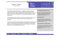Tablet Screenshot of davidleroy.org